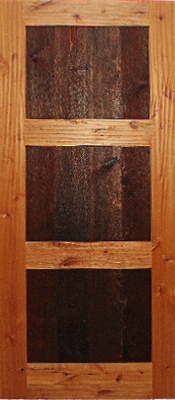 Knotty Alder - Barn wood panels - Finished